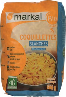 Markal Coquillettes blanches bio 500g - 1393